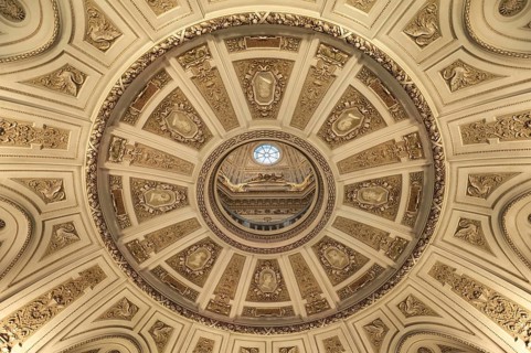 Multistorey dome of central building