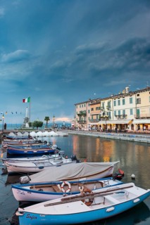 Harbour with fishing boats
