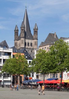 Gabled houses at Heumarkt
