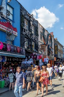 Shops on Camden High Street