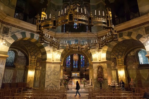 Interior with altar