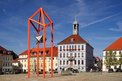 Town hall on the market place Altmarkt