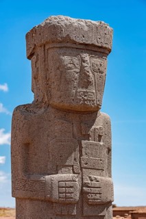 Monolith in Kalsasaya Temple