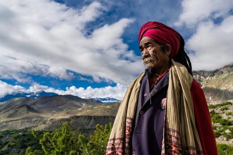 Portrait of Sadhu