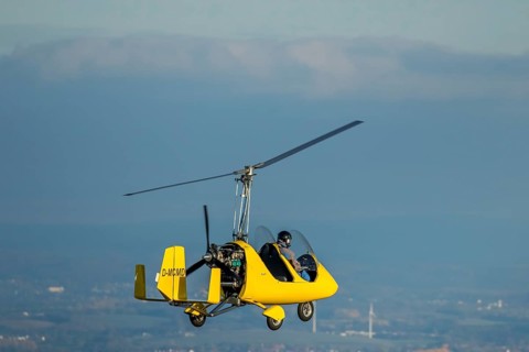 Gyrocopter over Witten