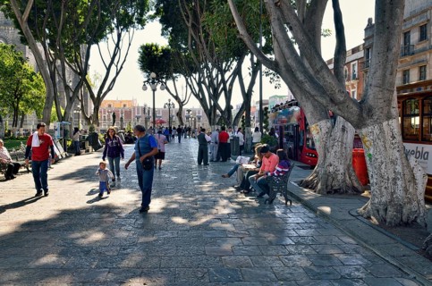 People at Zocalo