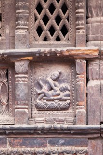 Erotic display at Dattatreya Temple