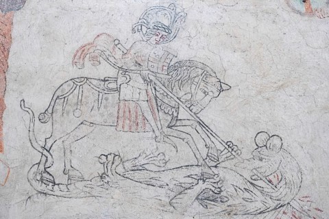 St. George with the Dragon