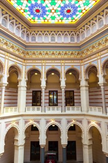 Stained-glass ceiling