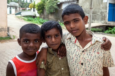 Three local boys