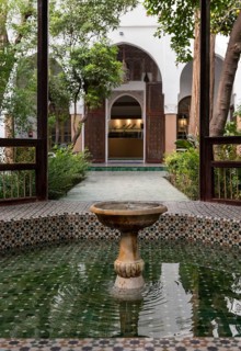 Courtyard at Dar Si Said Museum