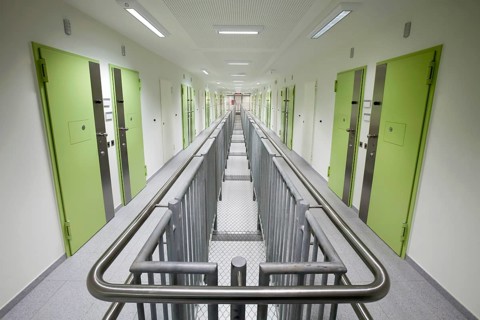 Corridor with doors