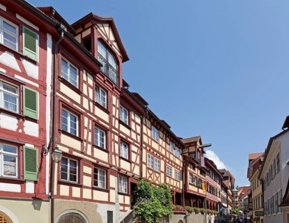Half-timbered houses in the Oberstadt