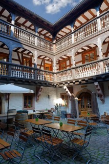 Inner courtyard Loebsches Haus