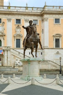 Equestrian statue of Marcus Aurelius