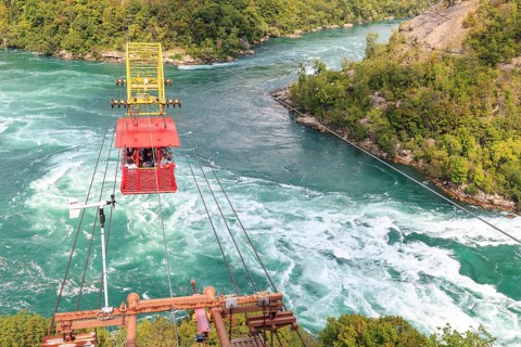 Ropeway over Rapids Whirlpool