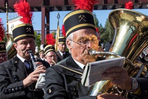 Participants at the 13th German Miners Day in Essen
