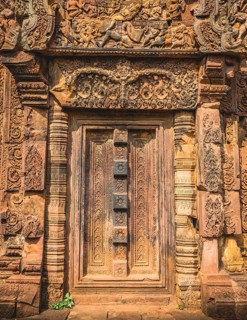 Sandstone entrance gate