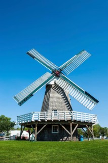 Windmill in the Steinbach Mennonite Model village