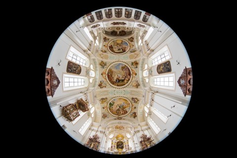 Ceiling frescoes