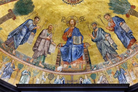 Mosaic in apse