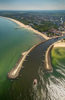 Harbor entrance