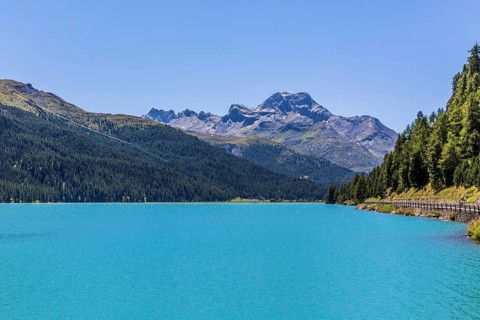 Silvaplana lake