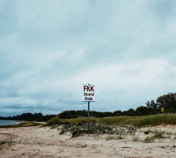 Shield at the beach