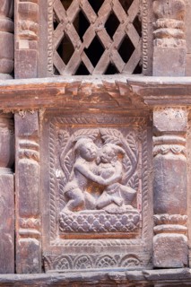 Erotic display at Dattatreya Temple