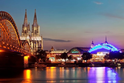 Urban Landscape with Rhine
