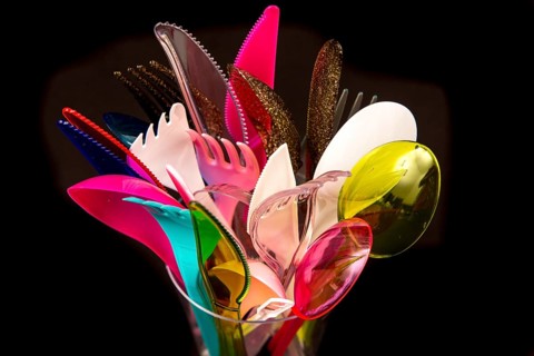 Plastic cutlery