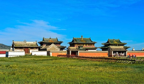 Temple at the monastery Erdene Zuu