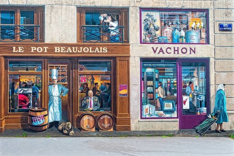 La Fresque des Lyonnais, Lyon (Paul Bocuse)