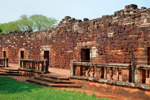 Ruins of the Jesuit Reduction San Ignacio Mini