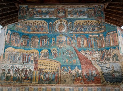 Outdoor fresco The Last Judgement