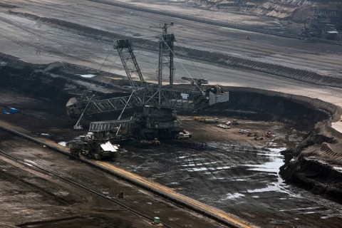 Brown coal surface mine Garzweiler