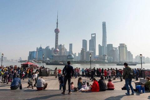 Seaside promenade The Bund