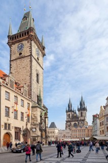 Old Town Hall and Tyn Church