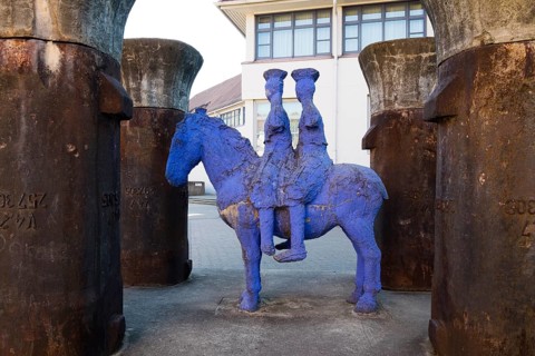 Sculpture Blauer Reiter by Johannes Bruns