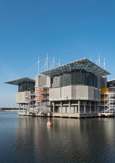 Building of Lisbon Oceanarium
