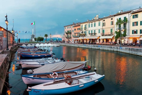 Harbour with fishing boats