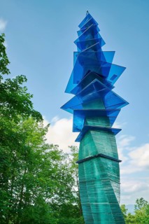Glass Forest at castle Weissenstein