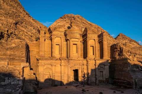 Rock Temple Monastery Ad Deir