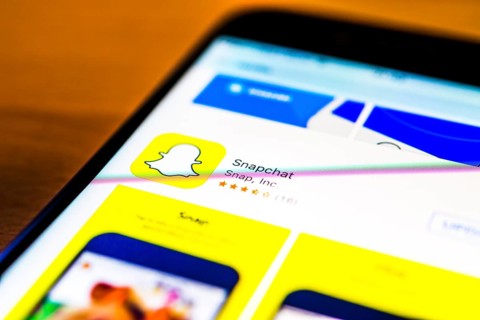Snapchat app in the Apple App Store
