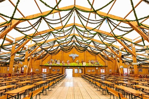 Construction of a marquee tradition
