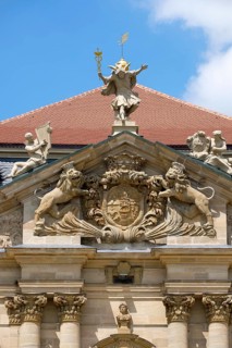 Detail on south facade