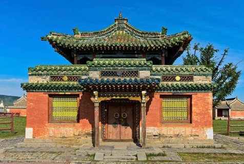 Dalai Llama temple at Erdene Zuu