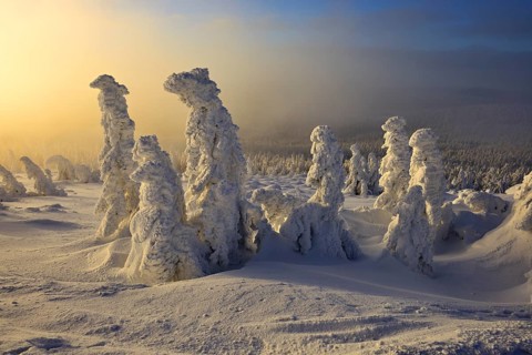 Morning atmosphere on the Brocken