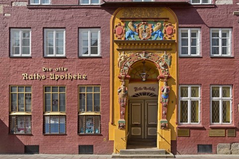 Portal of Old pharmacy