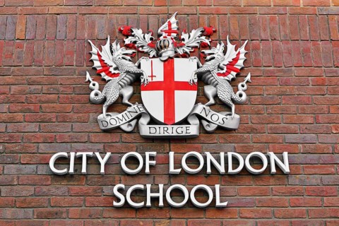 City of London School sign